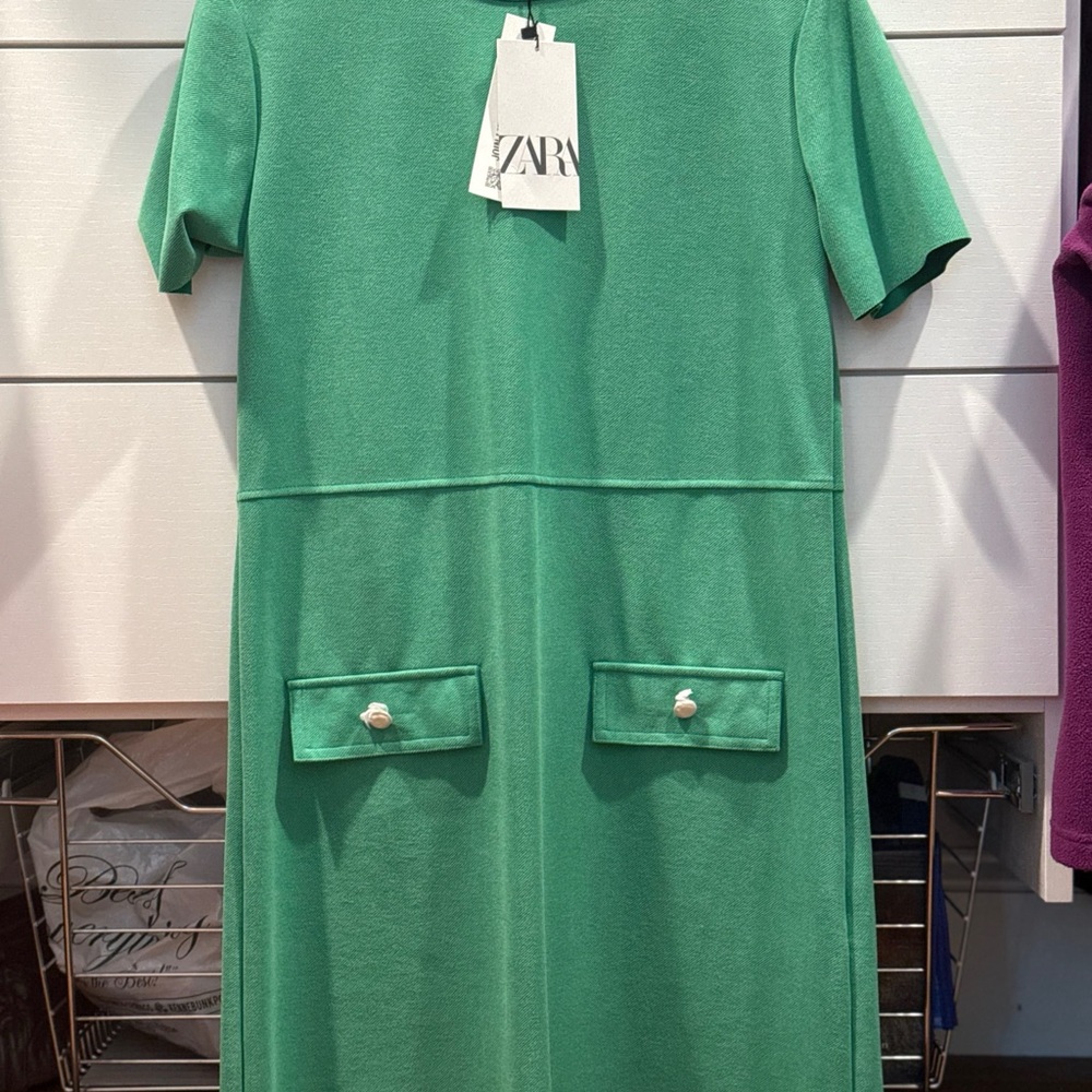 Zara Green Women's Dress